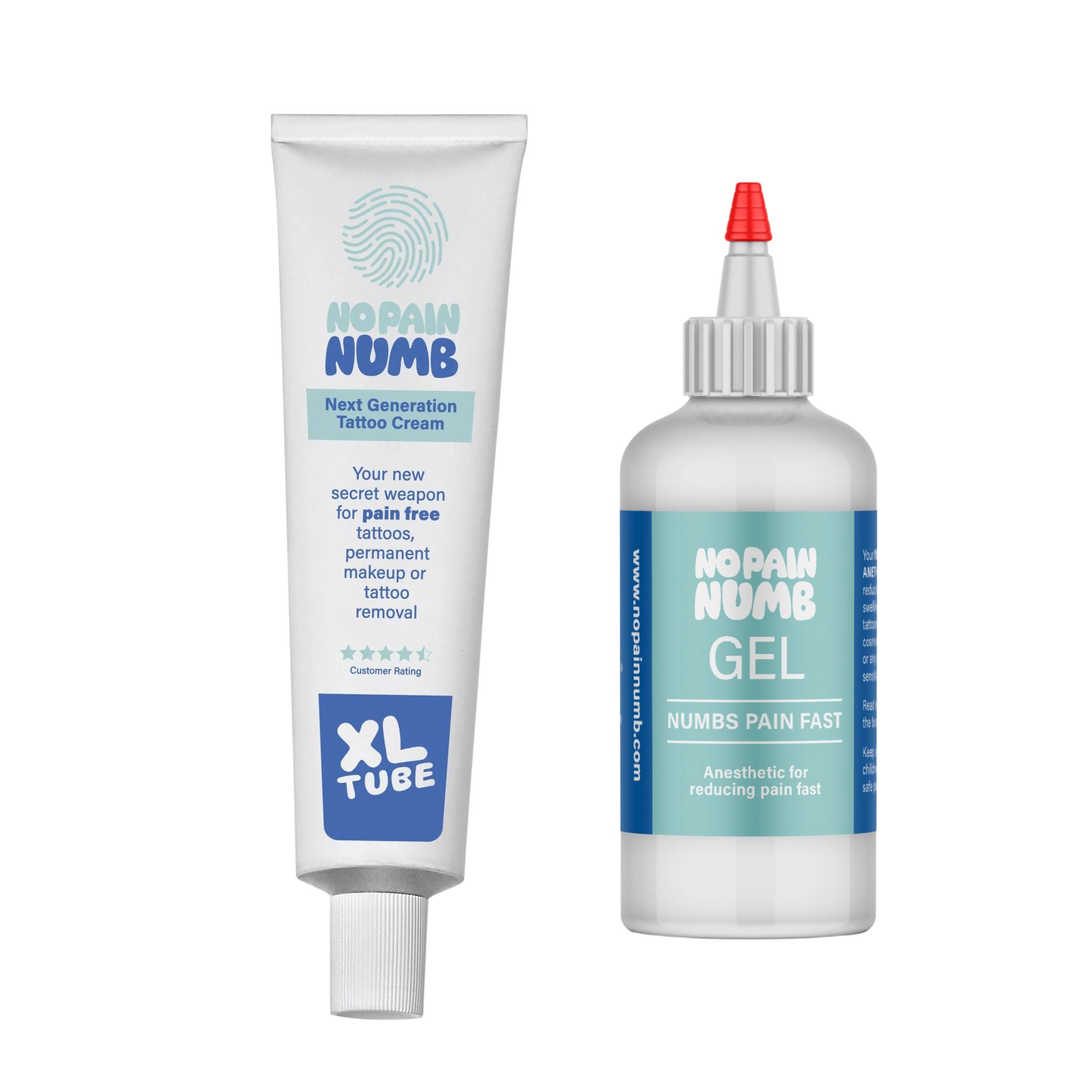 NoPainNumb Numbing Cream & Gel Duo