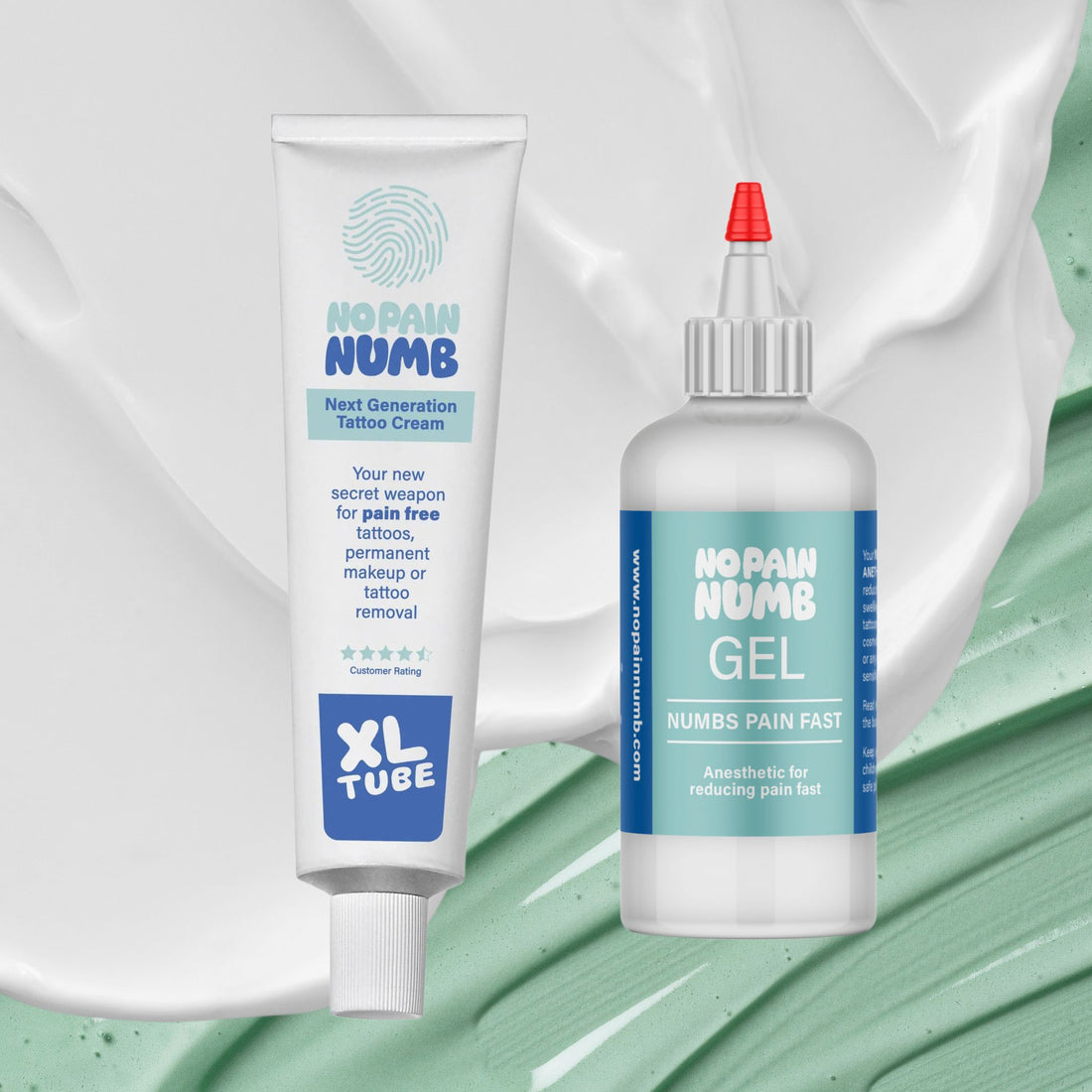 NoPainNumb Numbing Cream & Gel Duo